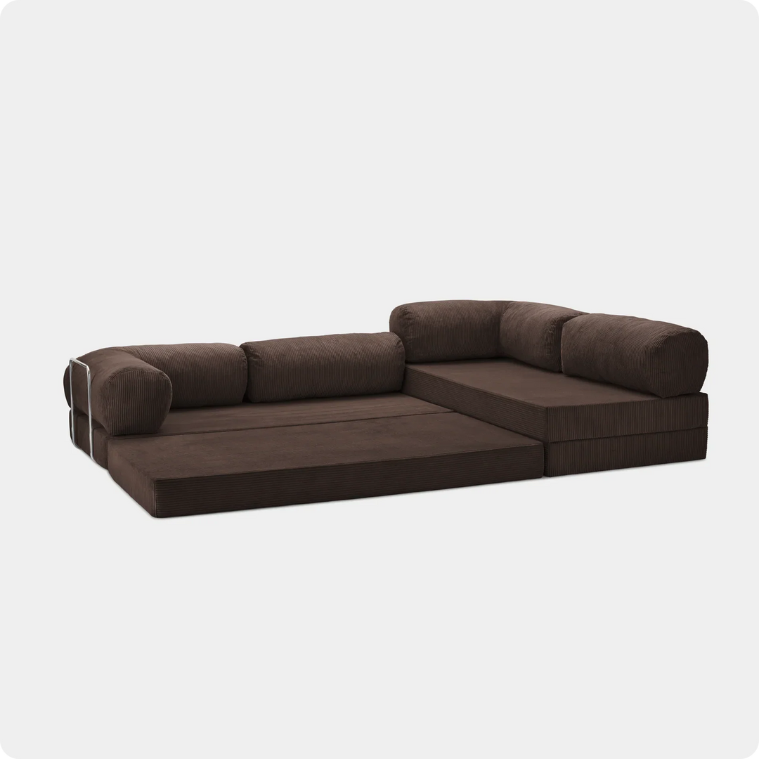 Soft Living | Sofa Corner Open - Brown