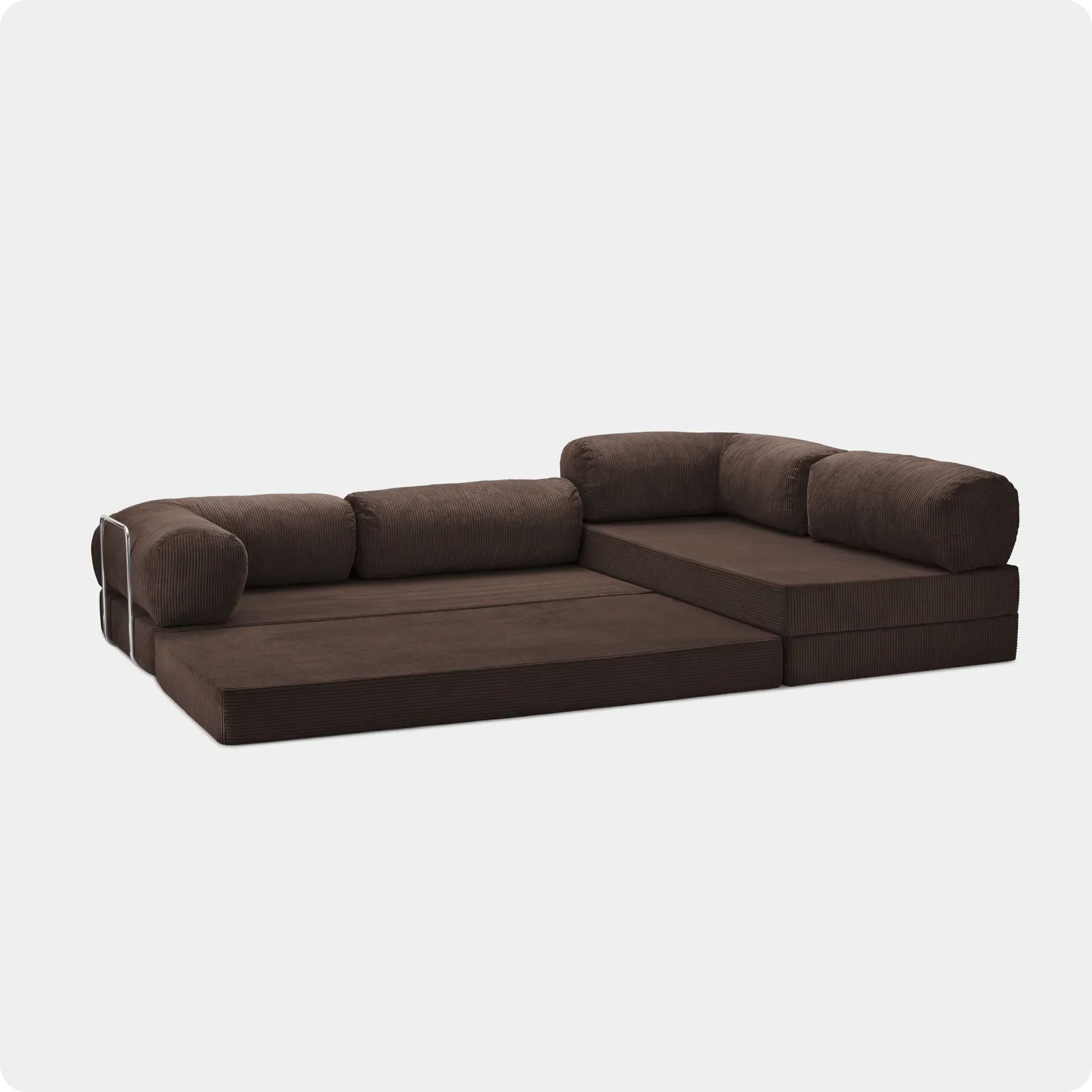 Soft Living | Sofa Corner Open - Brown