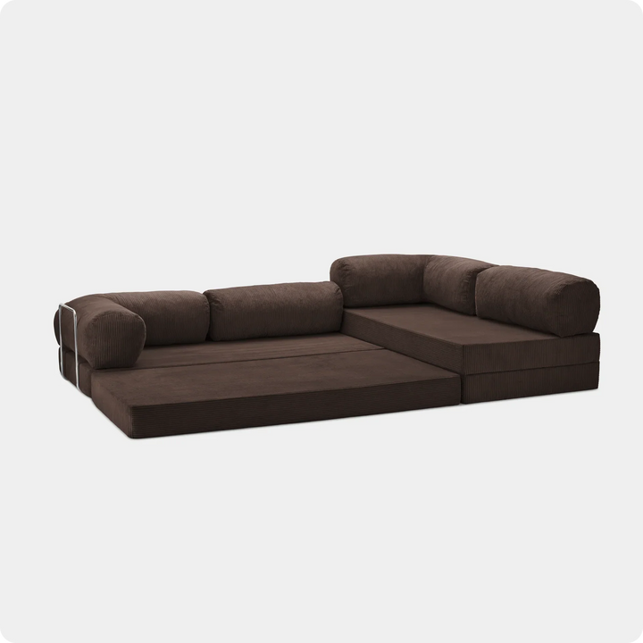 Soft Living | Sofa Corner Open - Brown