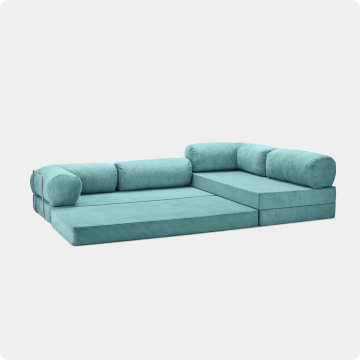 Soft Living | Sofa Corner Open - Turquoise