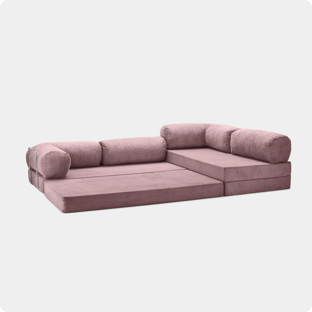 Soft Living | Sofa Corner Open - Purple