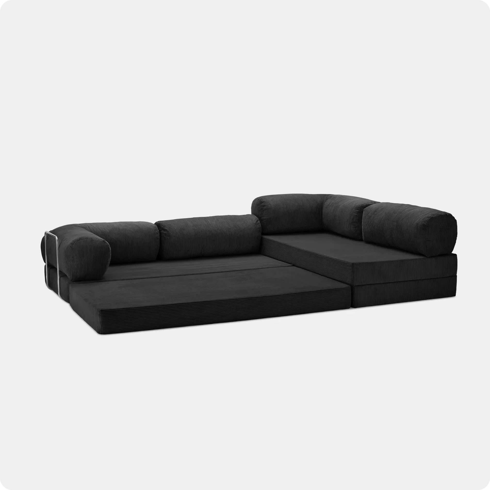 Soft Living | Sofa Corner Open - Black