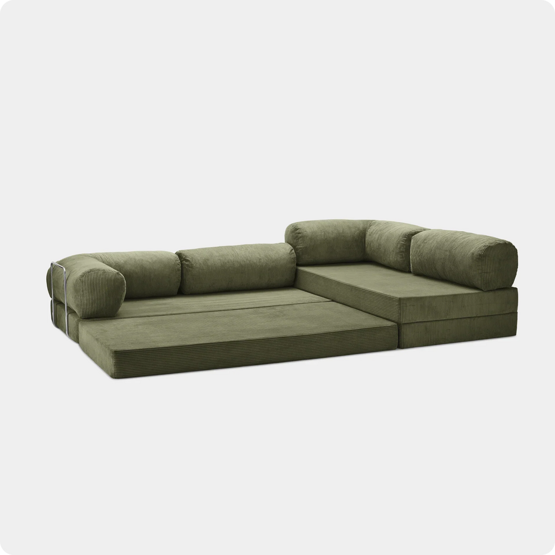 Soft Living | Sofa Corner Open - Moss