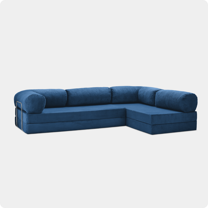 Soft Living | Sofa Corner Open - Blue