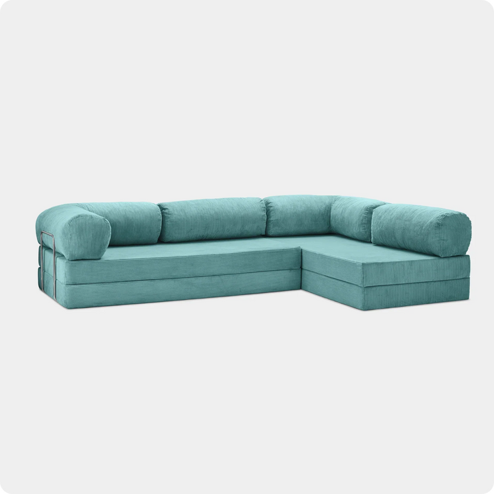 Soft Living | Sofa Corner Open - Turquoise