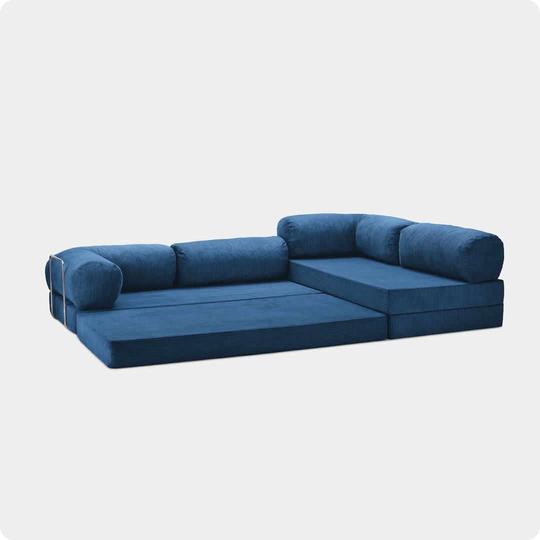 Soft Living | Sofa Corner Open - Blue