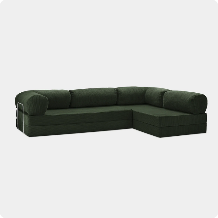 Soft Living | Sofa Corner Open - Emerald