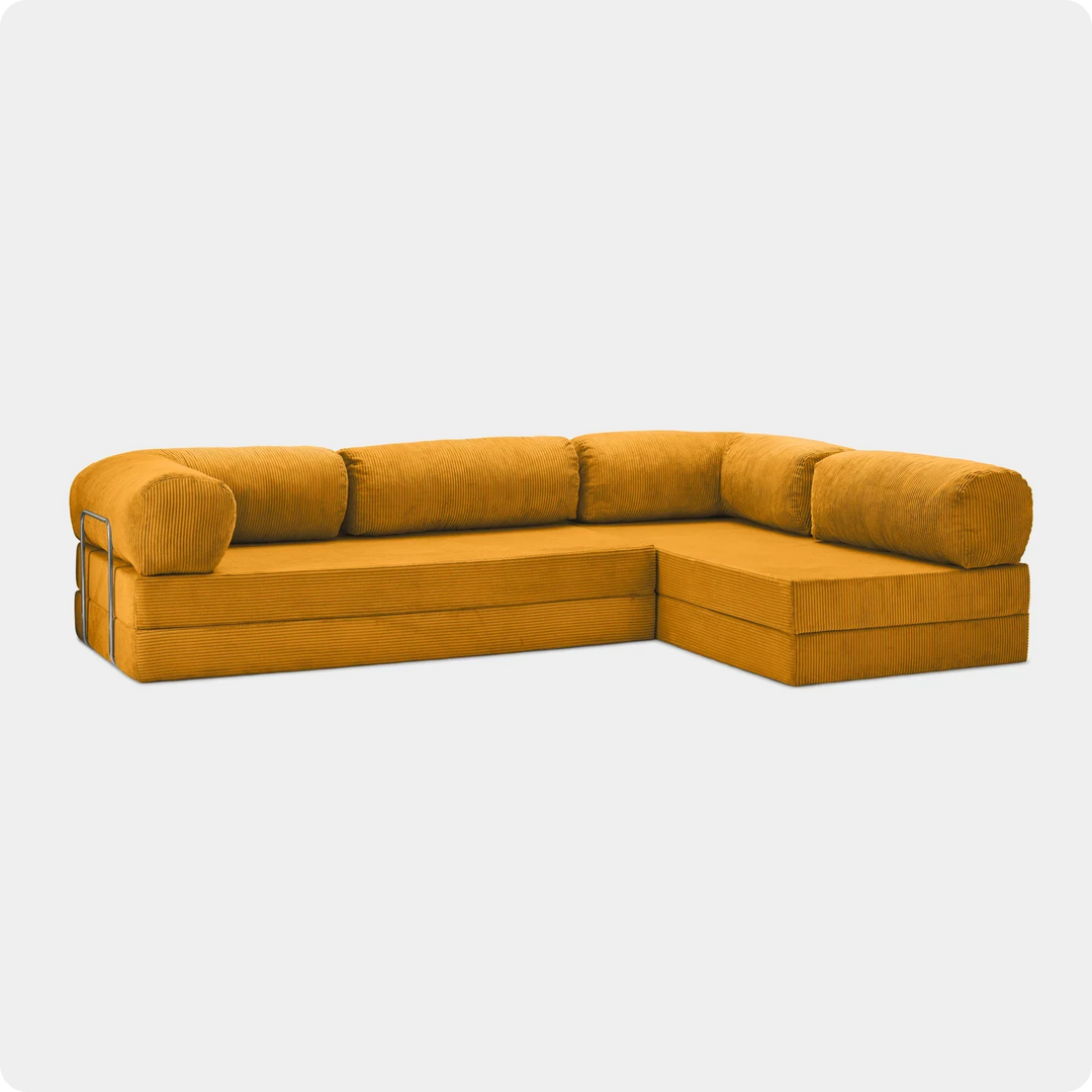 Soft Living | Sofa Corner Open - Tangerine