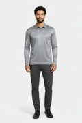 Grey Longsleeve Polo
