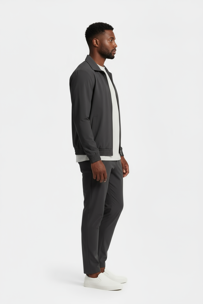 Slate Grey Tech Suit