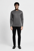 Luxe Donkergrijs Longsleeve T-shirt