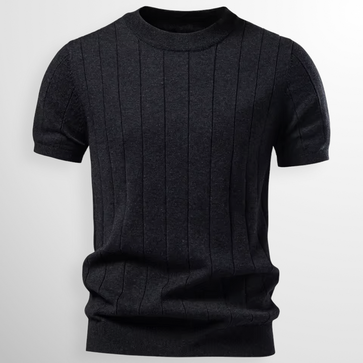 Luca | Luxe Geribde T-Shirt