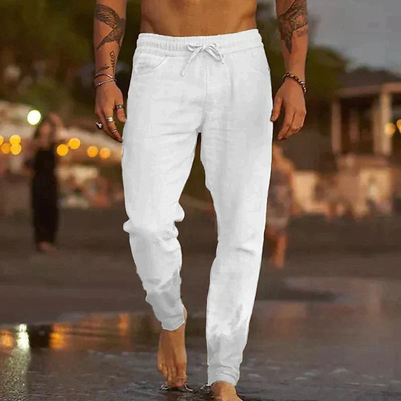 Alfredo | Luchtige Linnen Broek