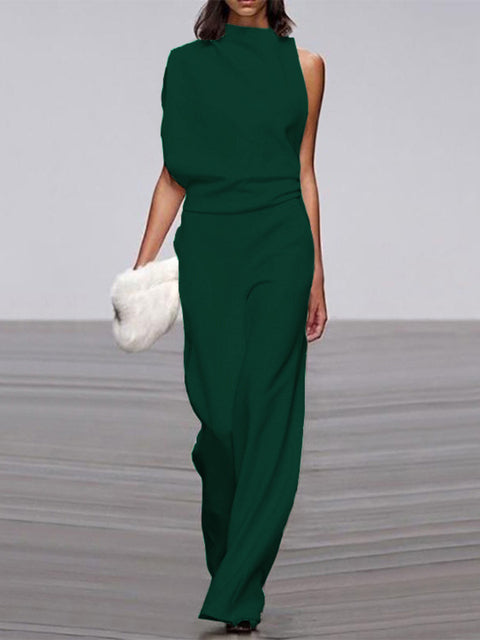 Nore -  Jumpsuit zonder mouwen en open rug