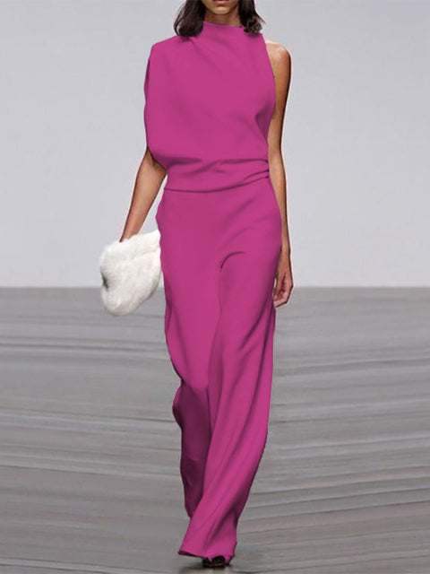 Nore -  Jumpsuit zonder mouwen en open rug