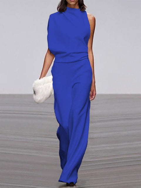 Nore -  Jumpsuit zonder mouwen en open rug