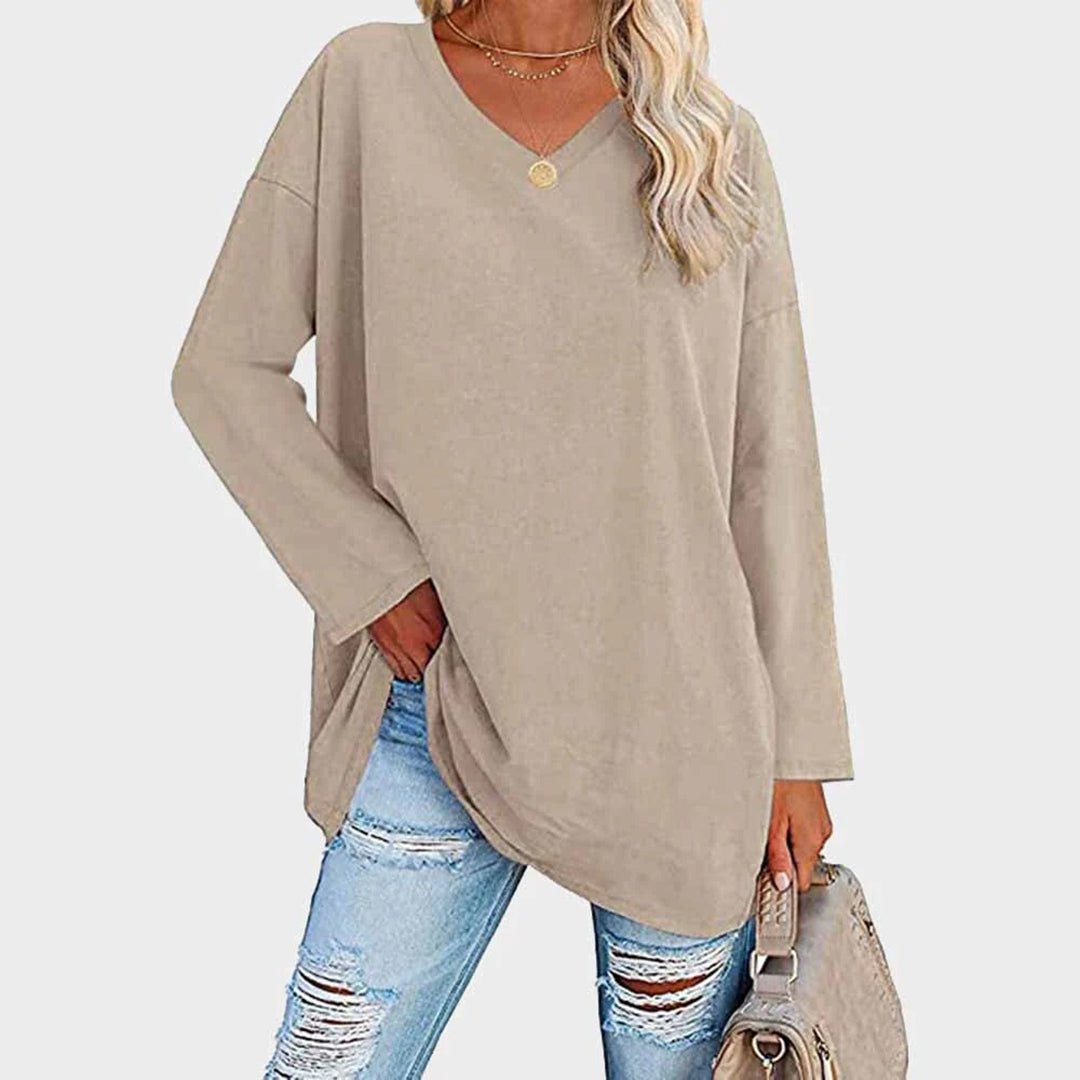 Aiah – Elegante Top met Lange Mouwen