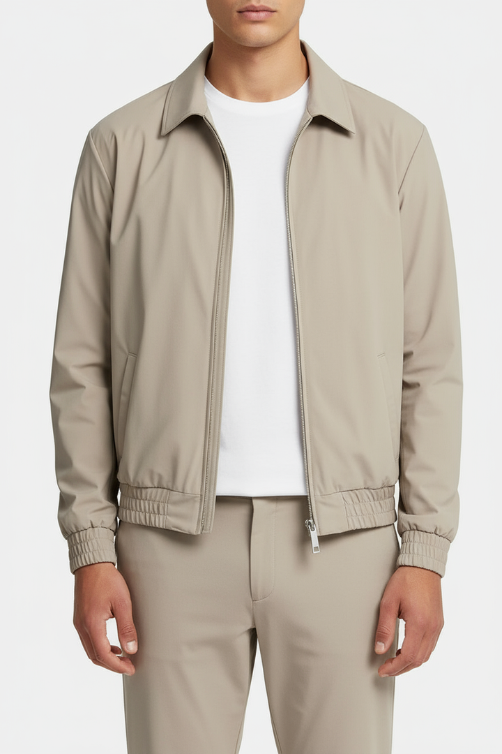Light Beige Tech Suit