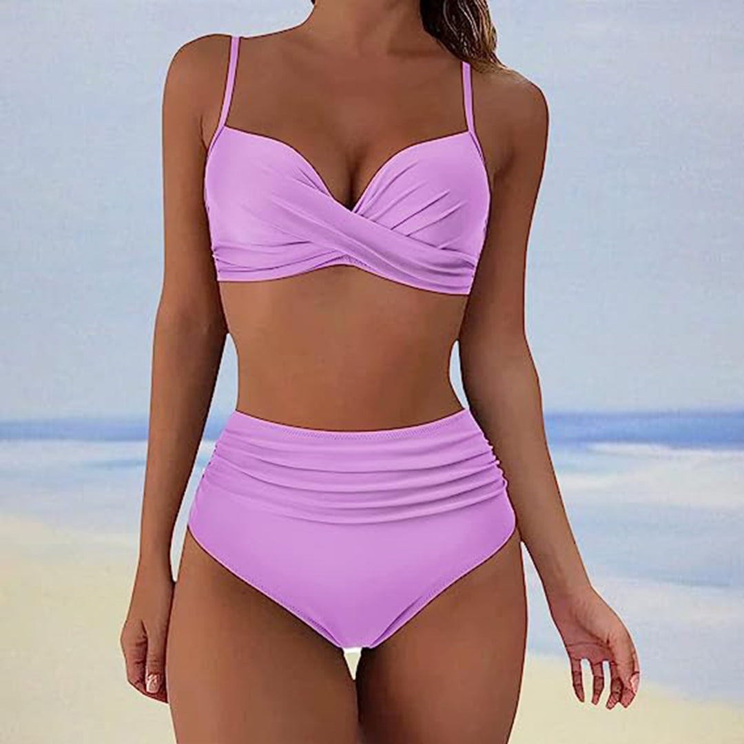 Comfortabele Bikini Met Hoge Taille