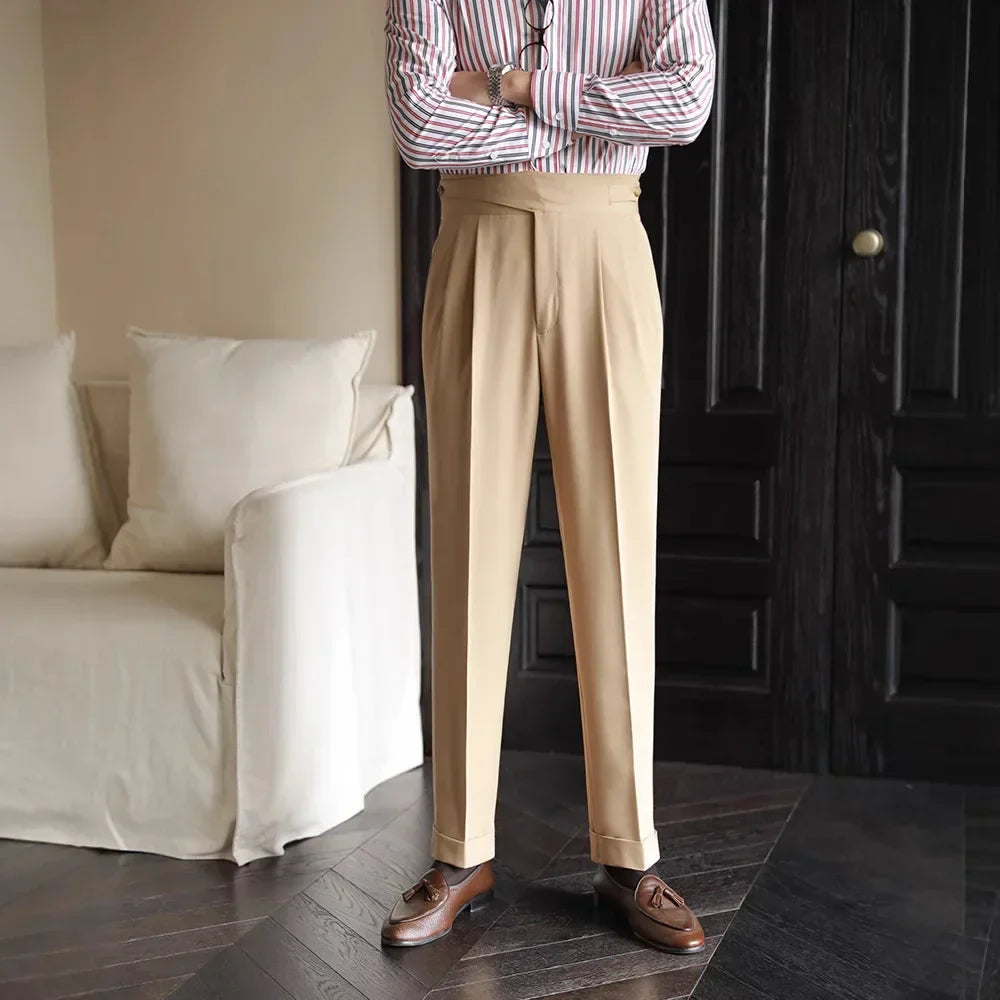 Fabio | Verfijnde Tailored Broek