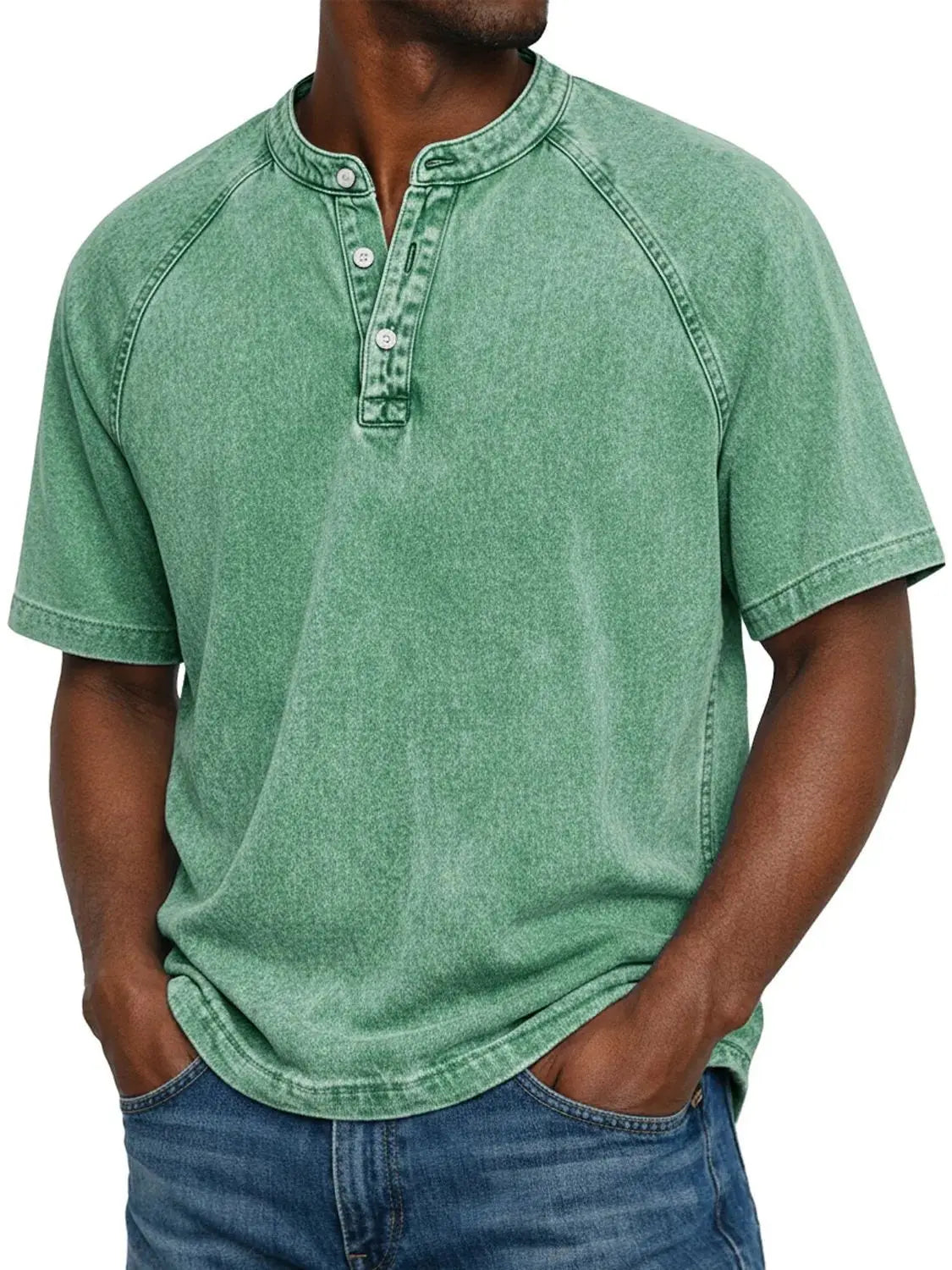 Stijn - Vintage Mannen Shirt