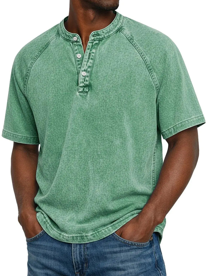 Stijn - Vintage Mannen Shirt