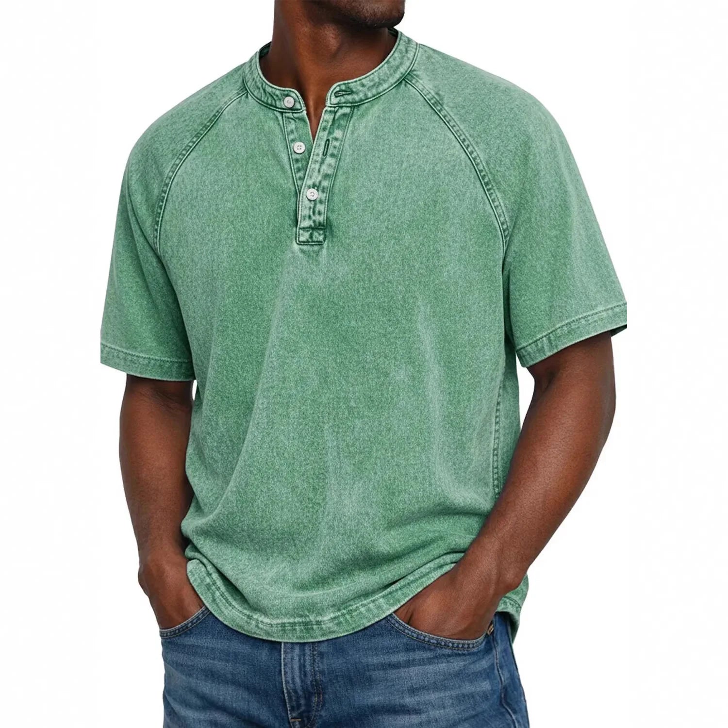 Stijn - Vintage Mannen Shirt