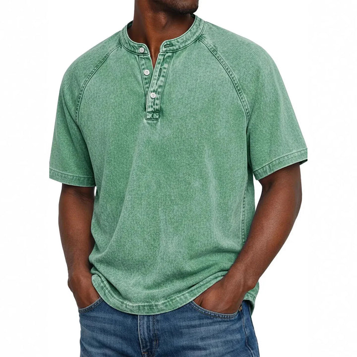 Stijn - Vintage Mannen Shirt