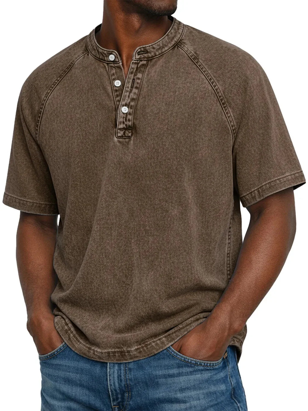 Stijn - Vintage Mannen Shirt