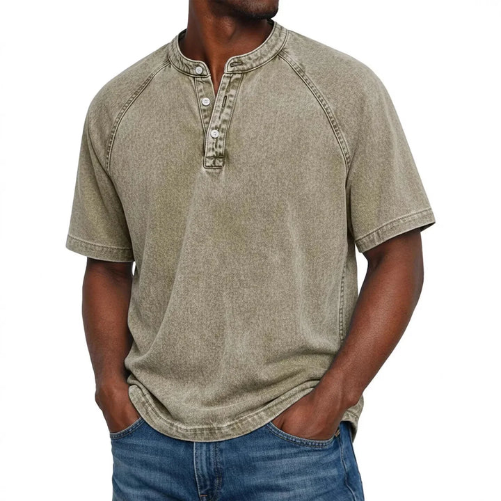 Stijn - Vintage Mannen Shirt