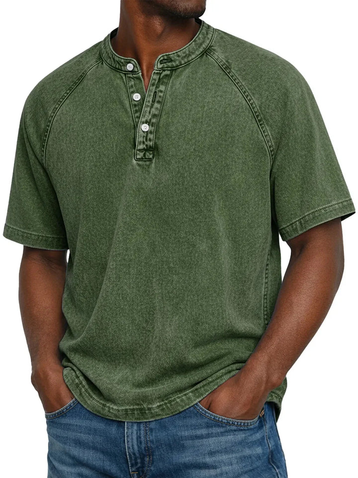 Stijn - Vintage Mannen Shirt
