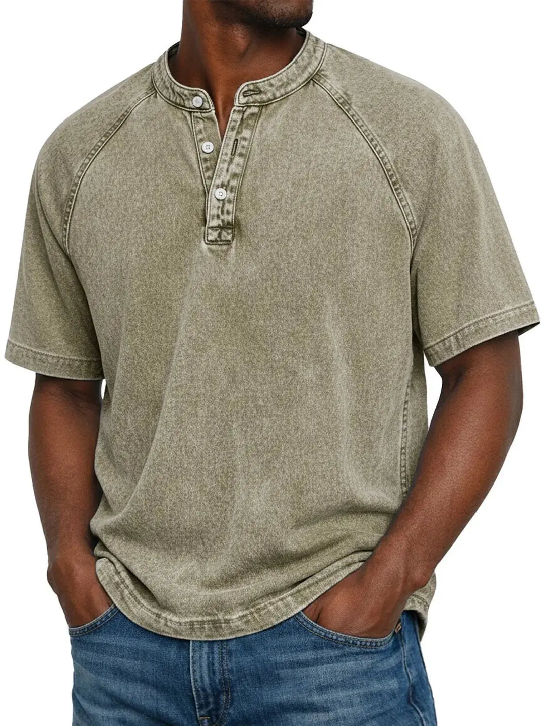 Stijn - Vintage Mannen Shirt