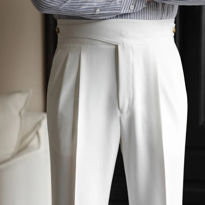 Fabio | Verfijnde Tailored Broek