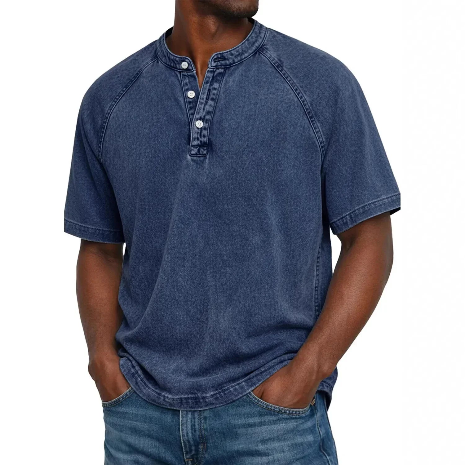 Stijn - Vintage Mannen Shirt