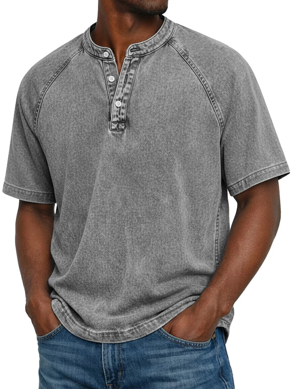 Stijn - Vintage Mannen Shirt