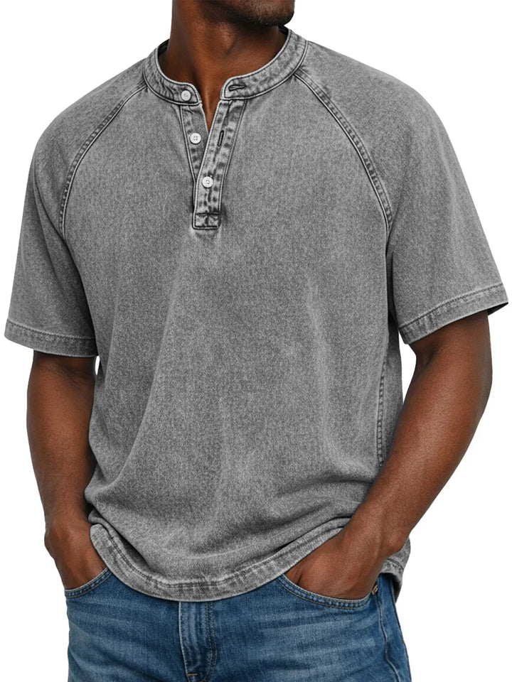 Stijn - Vintage Mannen Shirt