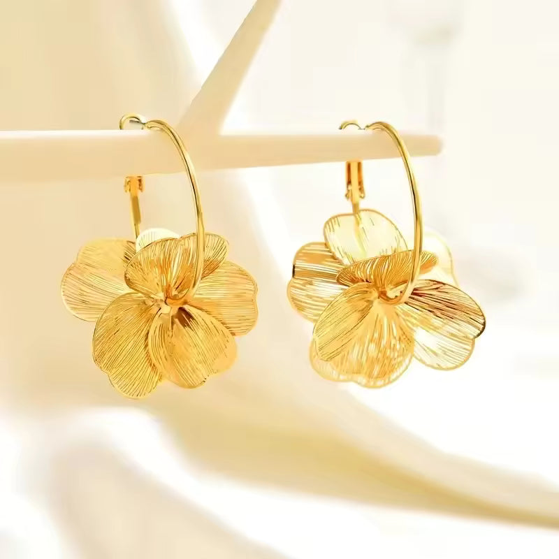 Vintage Flower Earrings