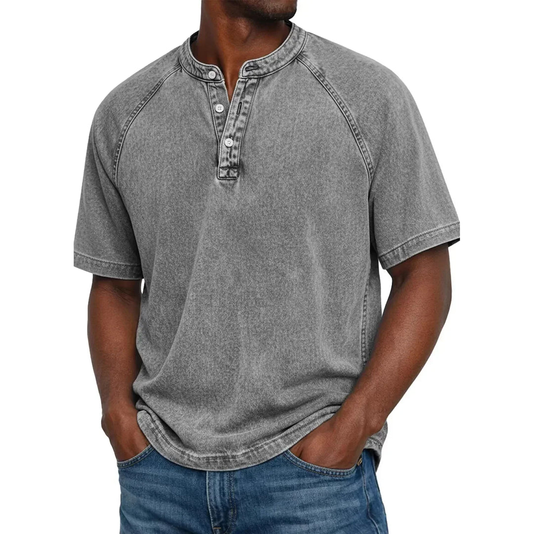 Stijn - Vintage Mannen Shirt