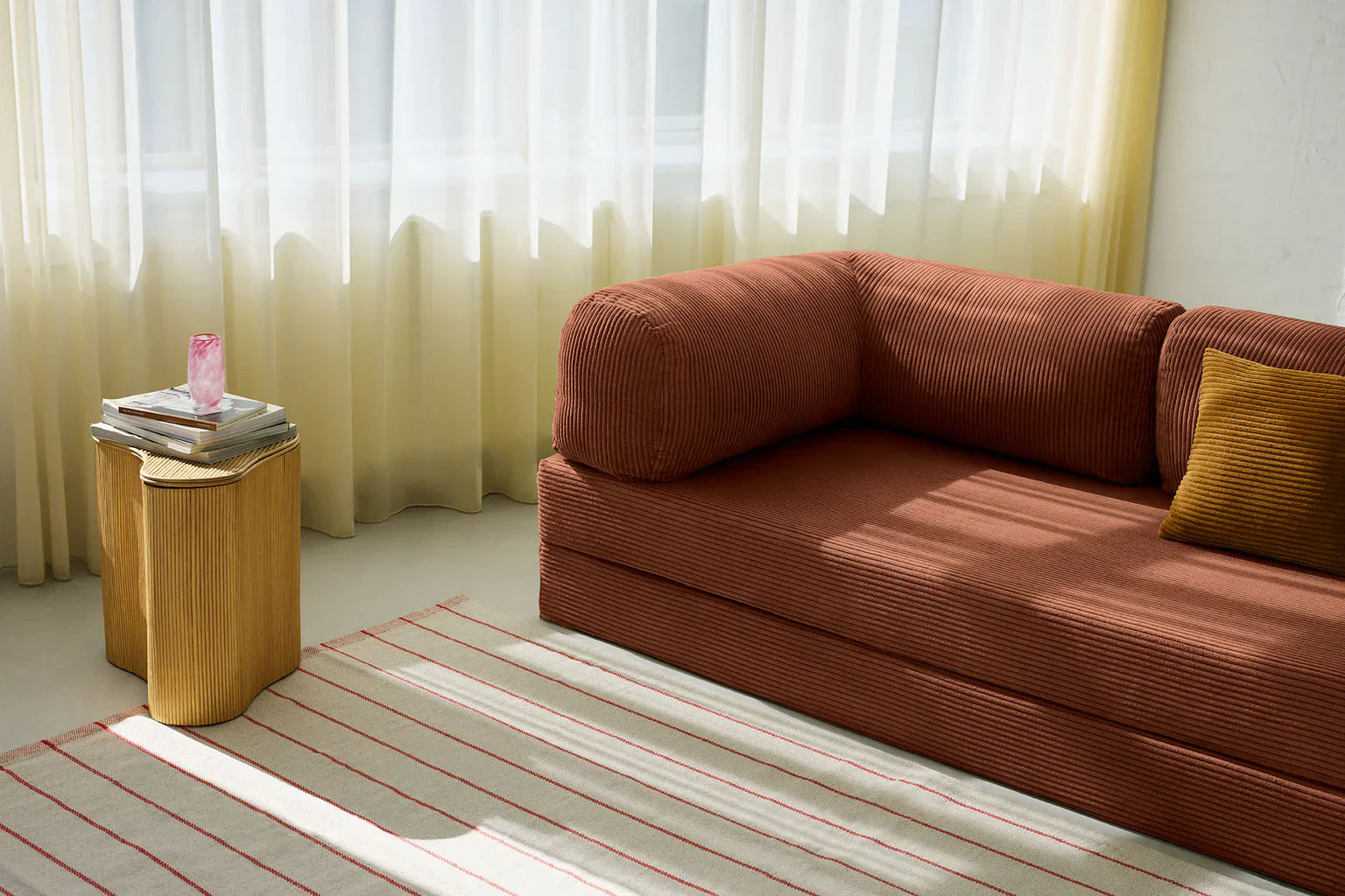 Soft Living | Sofa - Rust