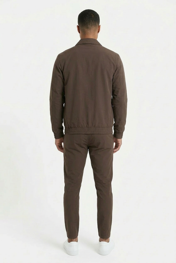 Mocha Brown Tech Suit