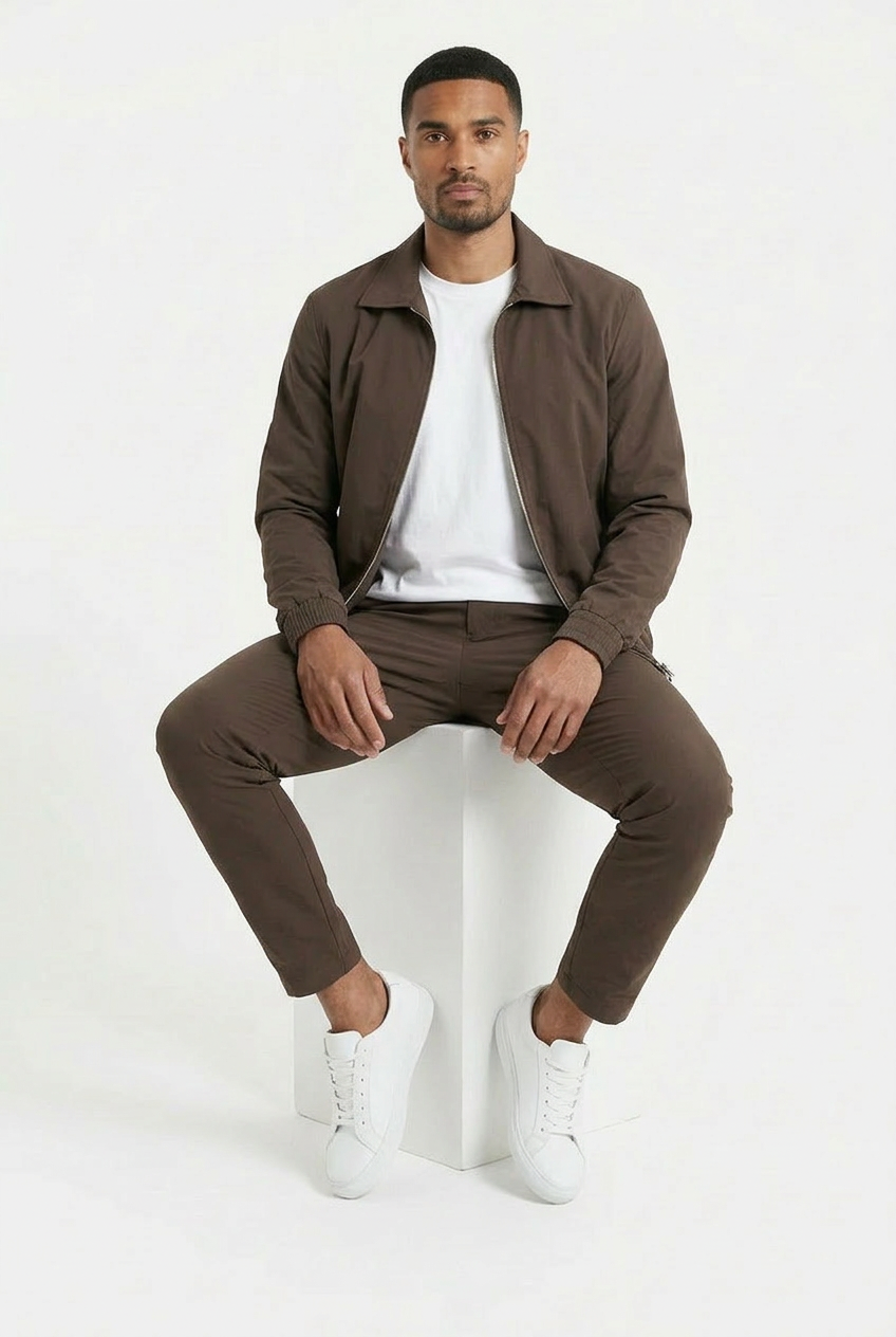Mocha Brown Tech Vest