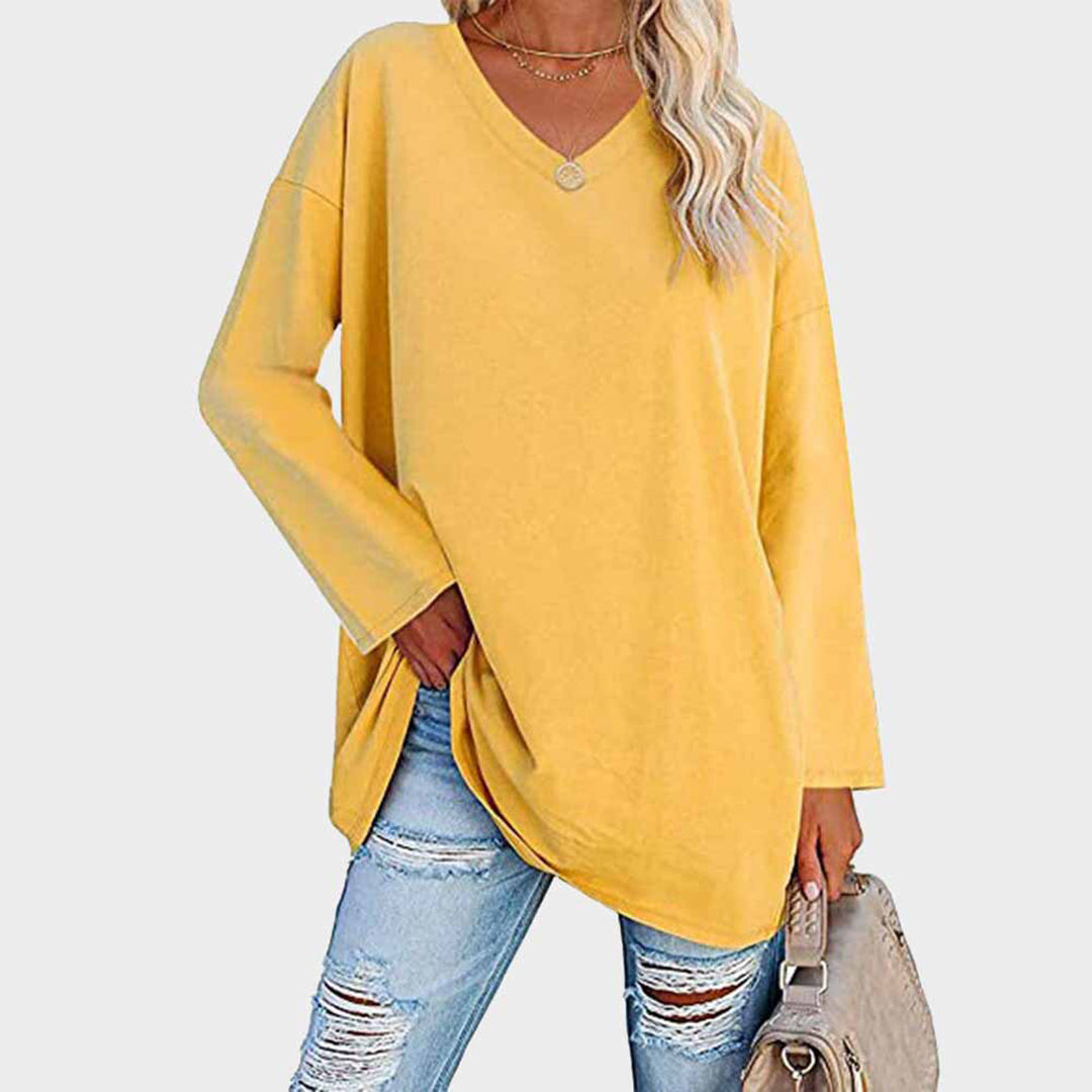Aiah – Elegante Top met Lange Mouwen