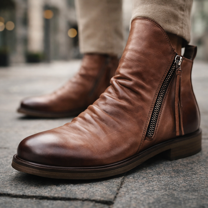 Adam | Stoere Lederen Boot