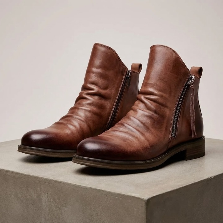 Adam | Stoere Lederen Boot