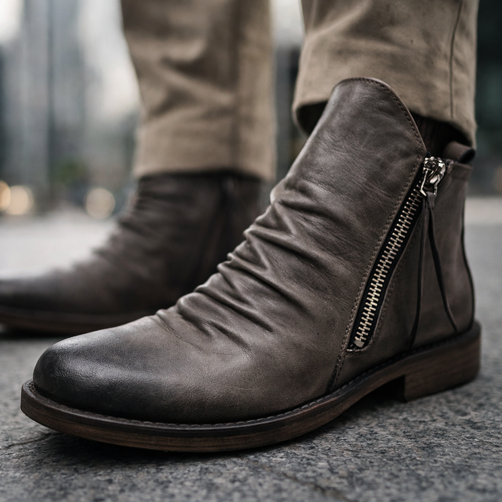 Adam | Stoere Lederen Boot