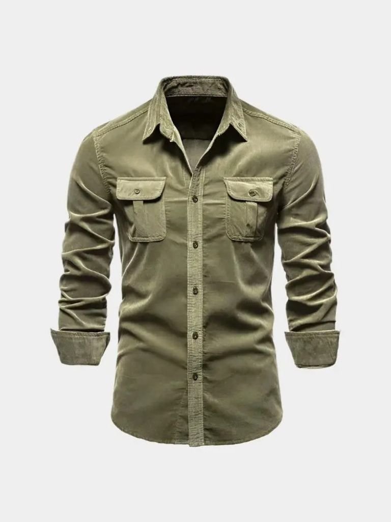 Matthijs | Casual Corduroy Overhemd