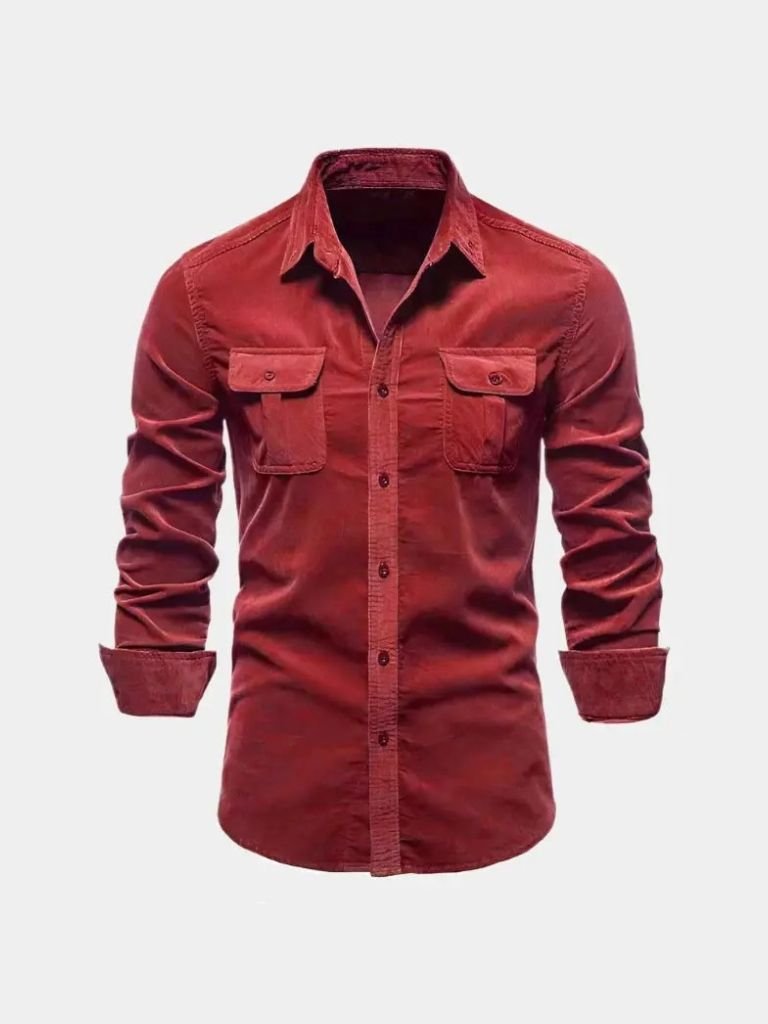 Matthijs | Casual Corduroy Overhemd
