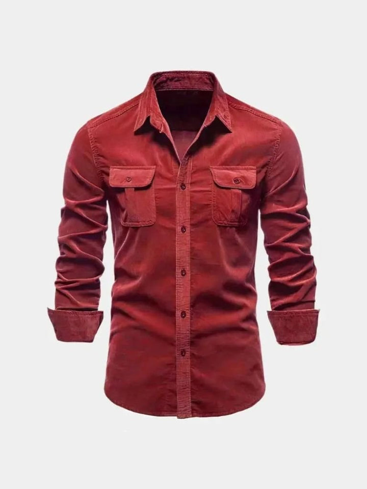 Matthijs | Casual Corduroy Overhemd