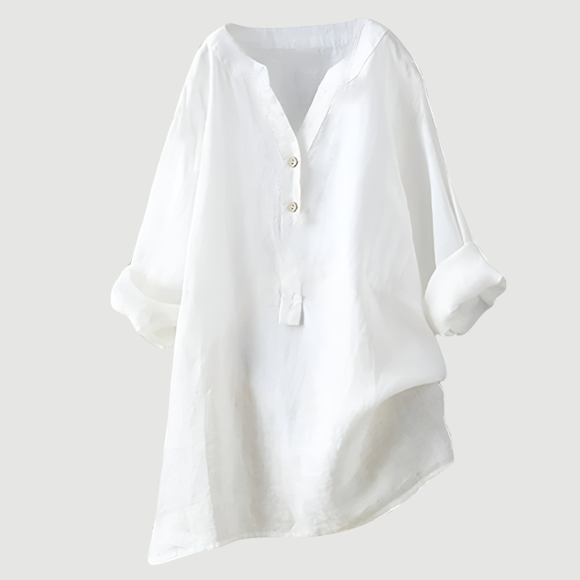 Sander & Sophie® | Luchtige en comfortabele blouse met knoopsluiting