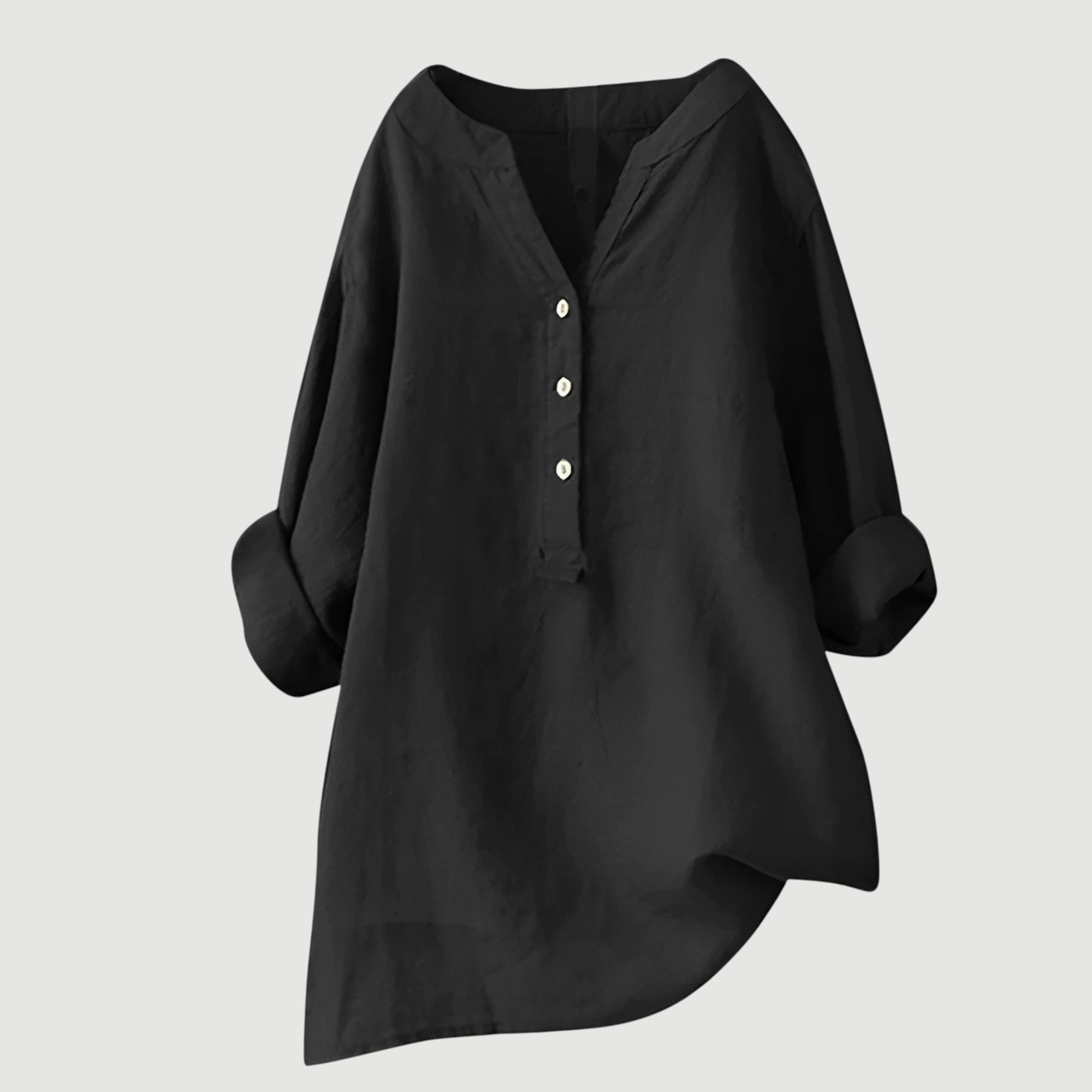 Sander & Sophie® | Luchtige en comfortabele blouse met knoopsluiting